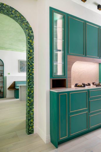 Cocina estilo americano para el proyecto de Marbella Design and Art